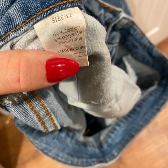 Article's of society denim blue jeans size 12 - Picture 2 of 4